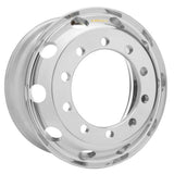polished truck wheel