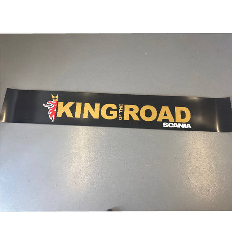 Mudflap Rear bumper Scania King of the road
