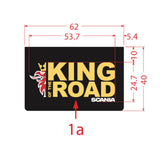 Scania King of the road Mudflap