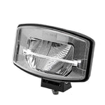 FULL LED DRIVING LAMP WITH LIGHT-BAR – (SMOKED CHROME)