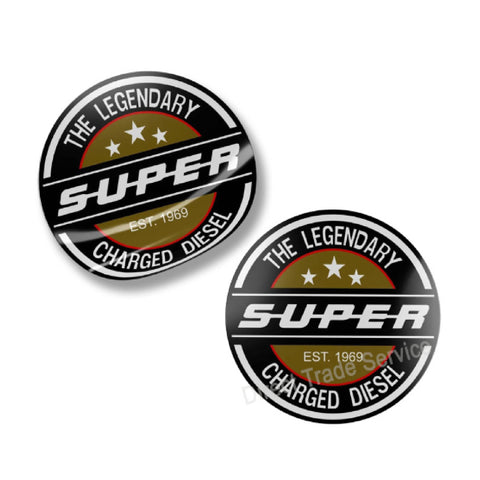 Door step sticker set Legendary Diesel